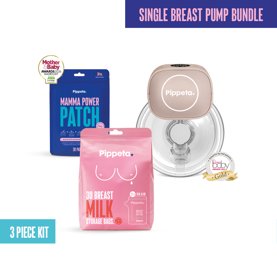Pippeta Single Breast Pump Bundle