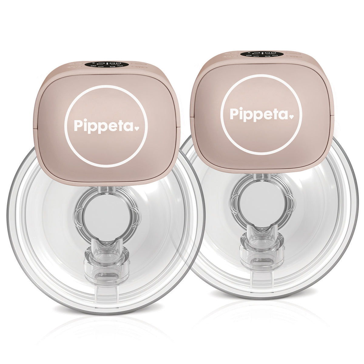 Pippeta LED Wearable Hands Free Breast Pump - 2 Pack