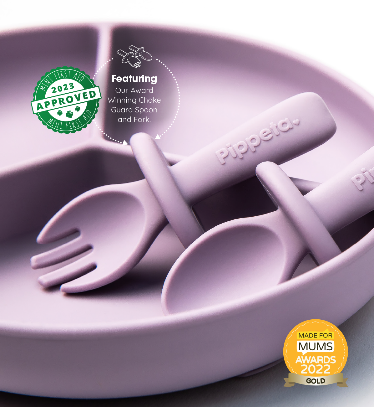 Pippeta My 1st Weaning Set | Coral Pink