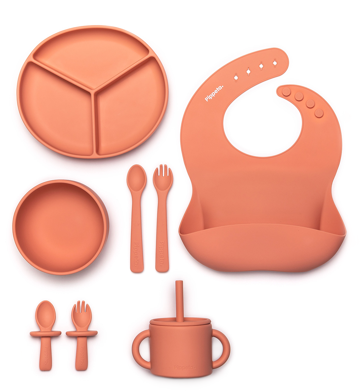 Pippeta Ultimate Weaning Set | Coral Pink