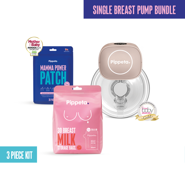 Pippeta Single Breast Pump Bundle