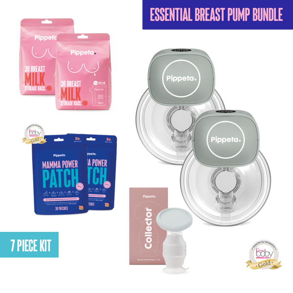 Essential Original Breast Pump Bundle - Sea Salt