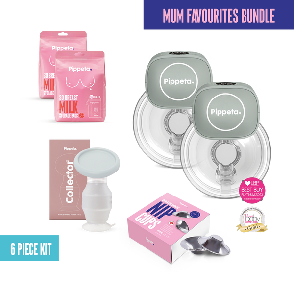 Pippeta Mum Favourites Breastfeeding Bundle | Sea Salt