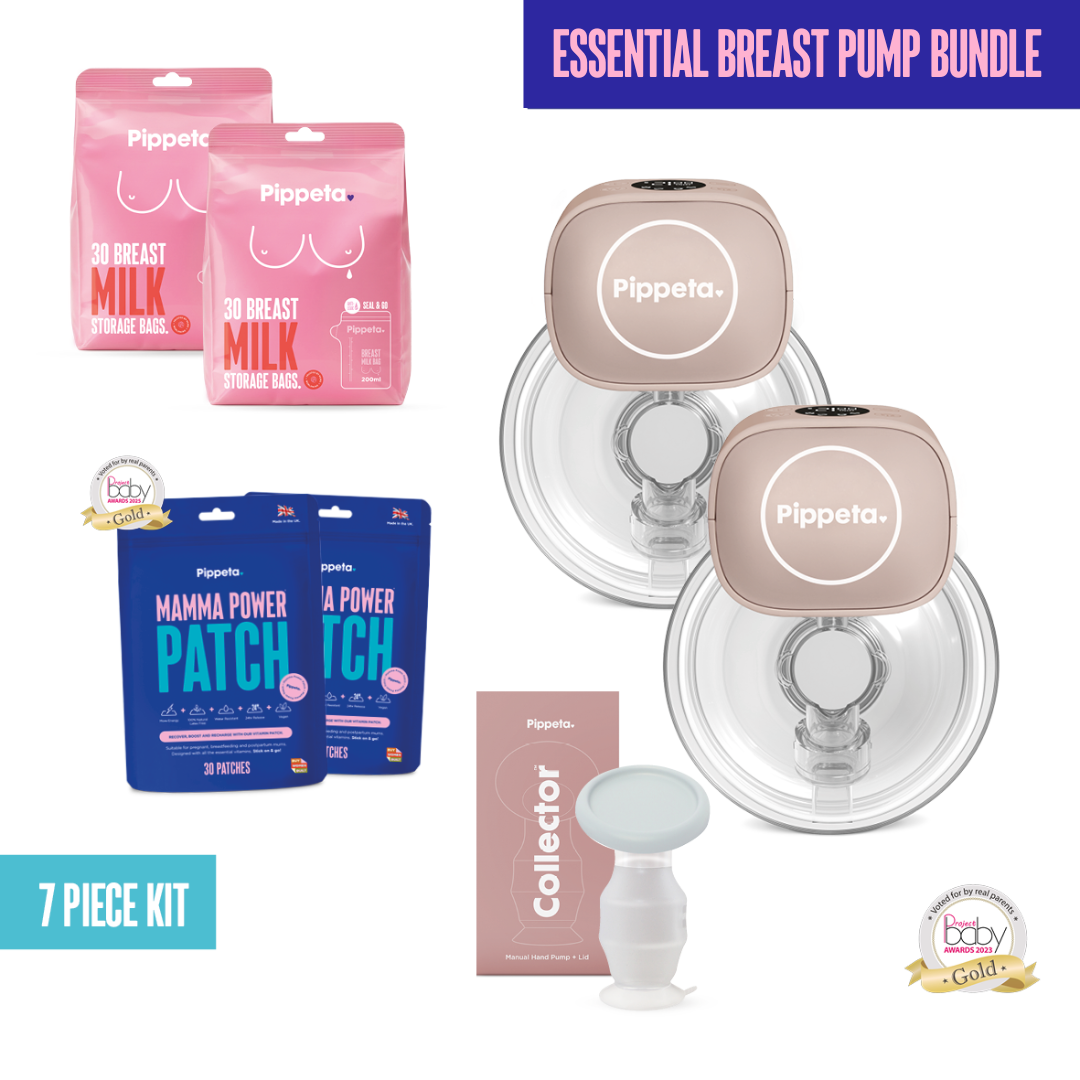 Essential Original Breast Pump Bundle - Ash Rose