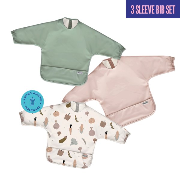 3 Long Sleeve Bibs Bundle