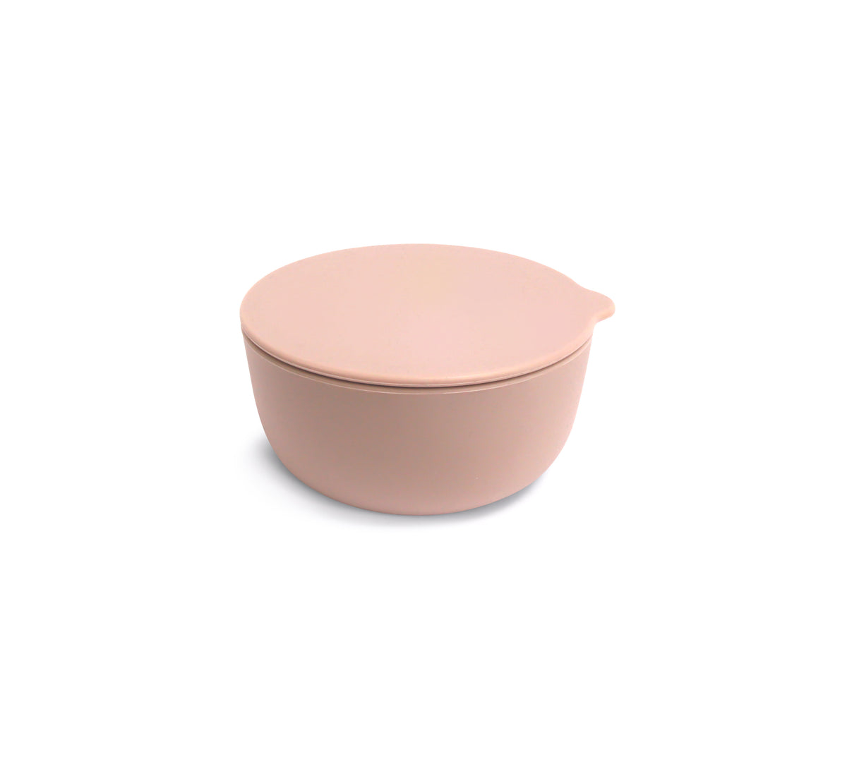 Pippeta Silicone Bowl & Lid | Ash Rose