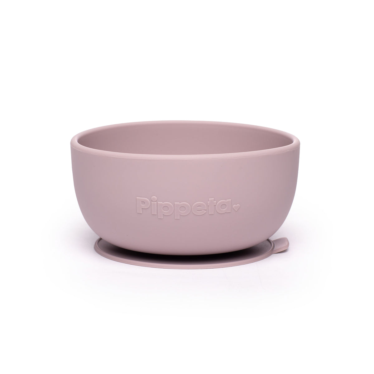 Pippeta Silicone Suction Bowl | Ash Lilac