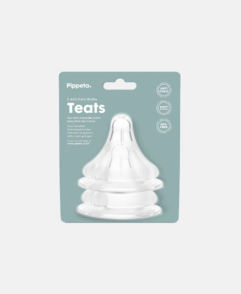 Bottle Teats 2 Pack - Medium Flow