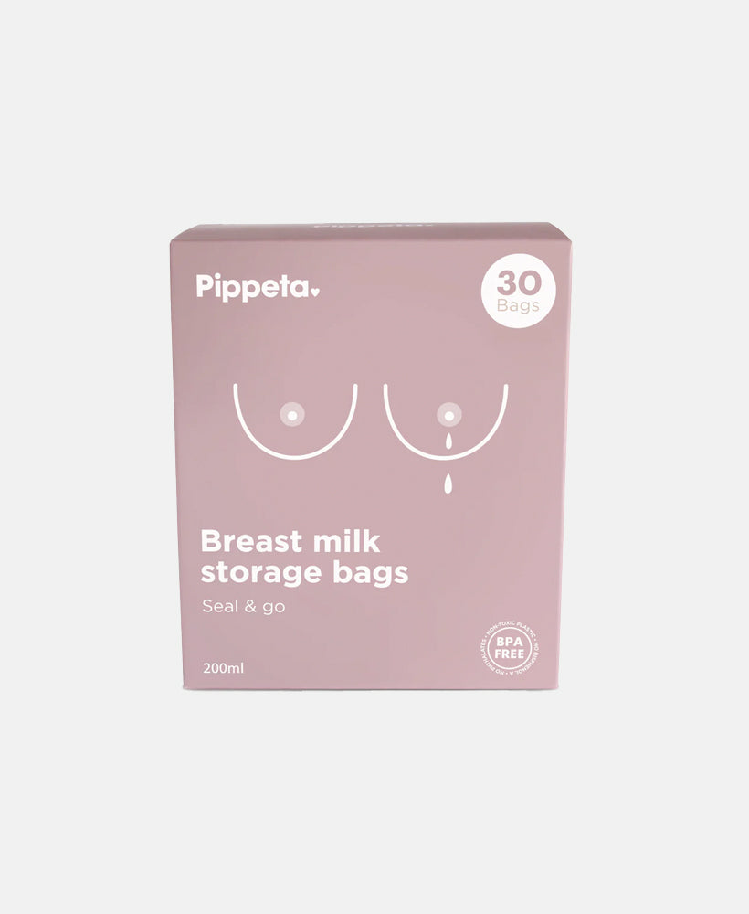 Pippeta LED Hands Free Wearable Breast Pump Feeding Bundle | Sea Salt