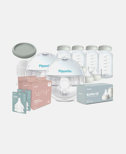 Pippeta Compact Feeding Bundle | Sea Salt