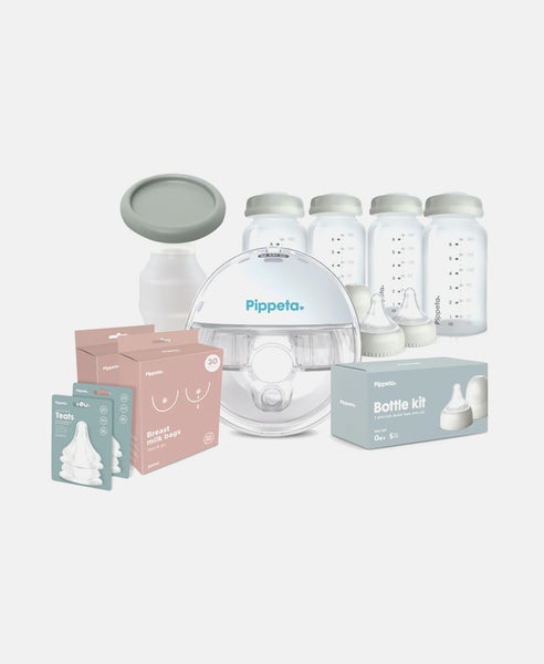 Pippeta Compact Feeding Bundle | Sea Salt