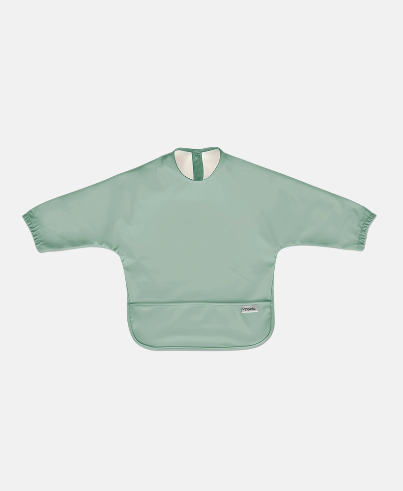 Waterproof Cape Sleeved Bib | Meadow Green