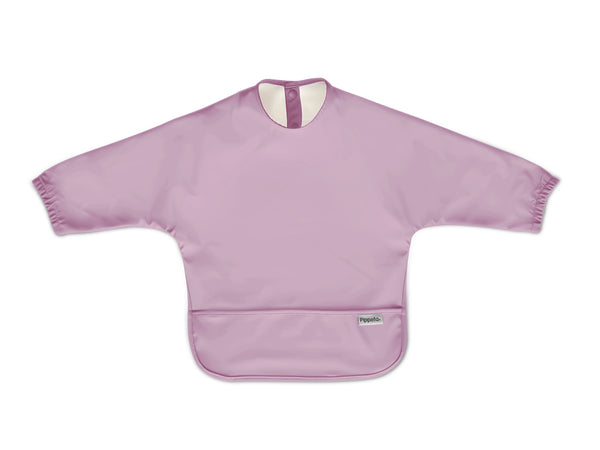 Waterproof Cape Sleeved Bib | Lilac