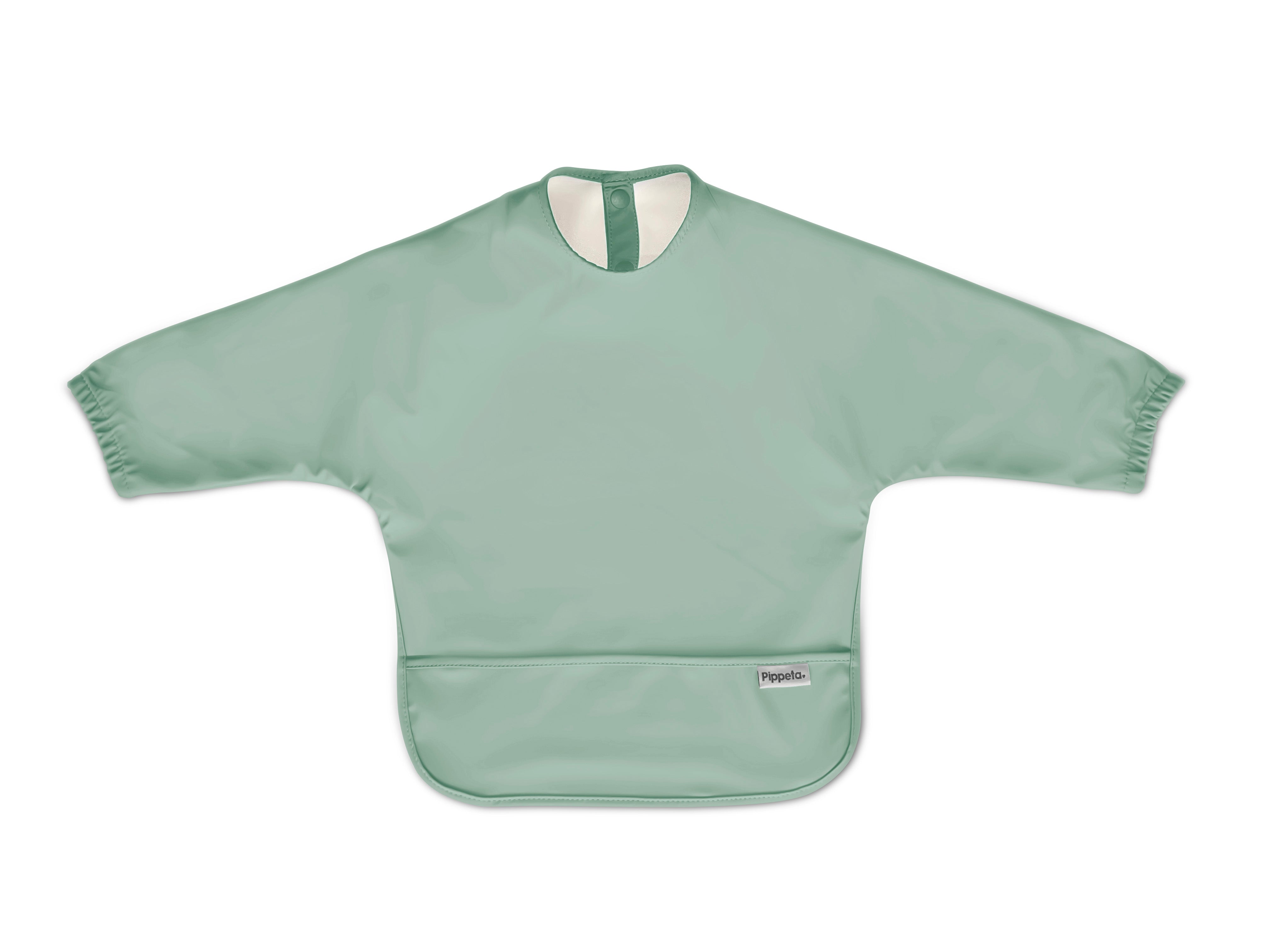 Waterproof Cape Sleeved Bib | Meadow Green