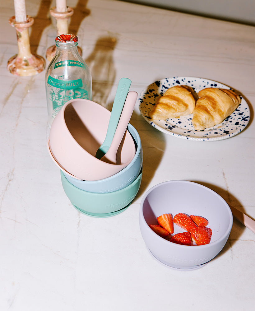 Pippeta Silicone Suction Bowl | Lilac