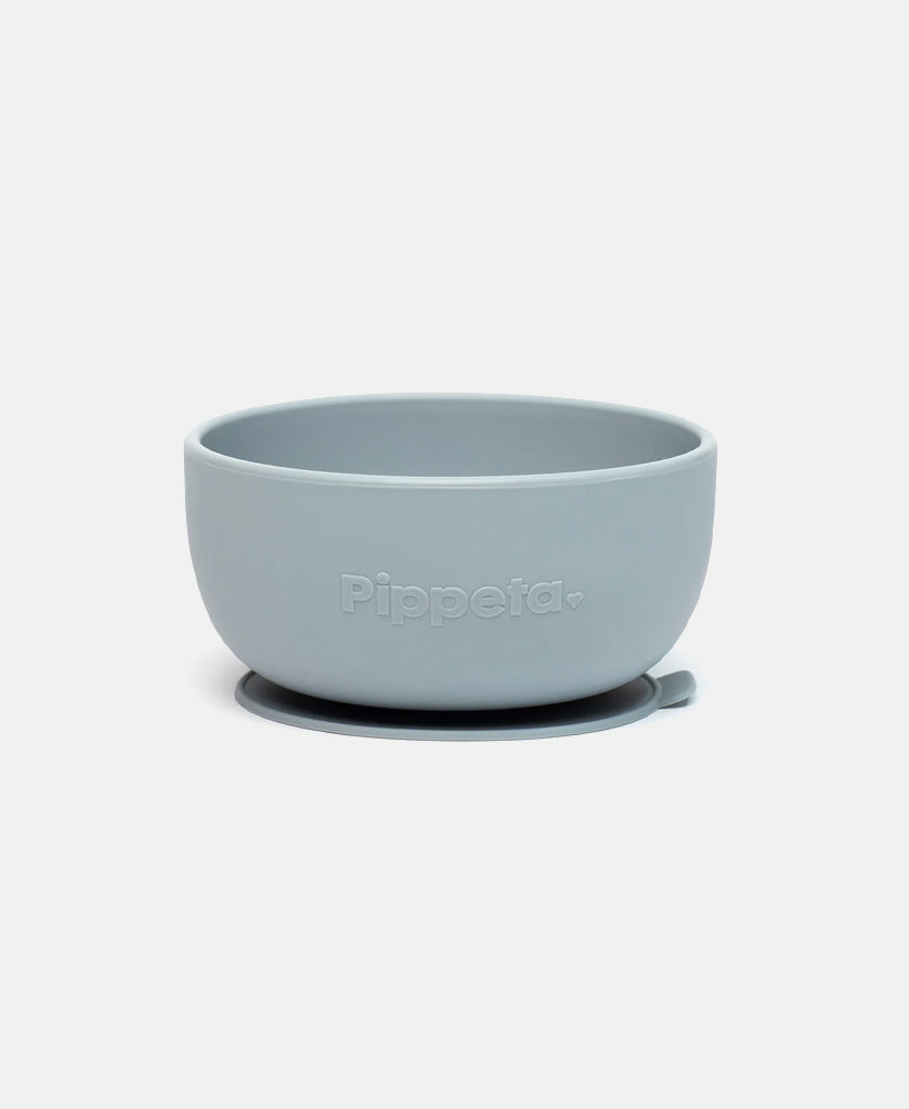 Pippeta Silicone Suction Bowl | Sea Salt