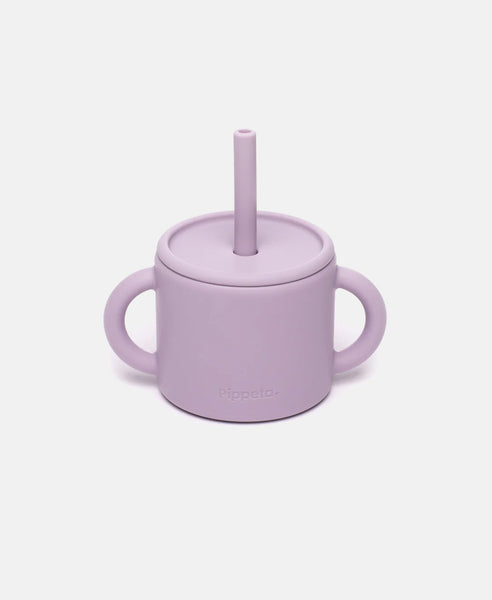 Pippeta Silicone Cup & Straw | Lilac