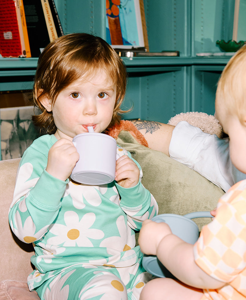 Pippeta Silicone Cup & Straw | Lilac