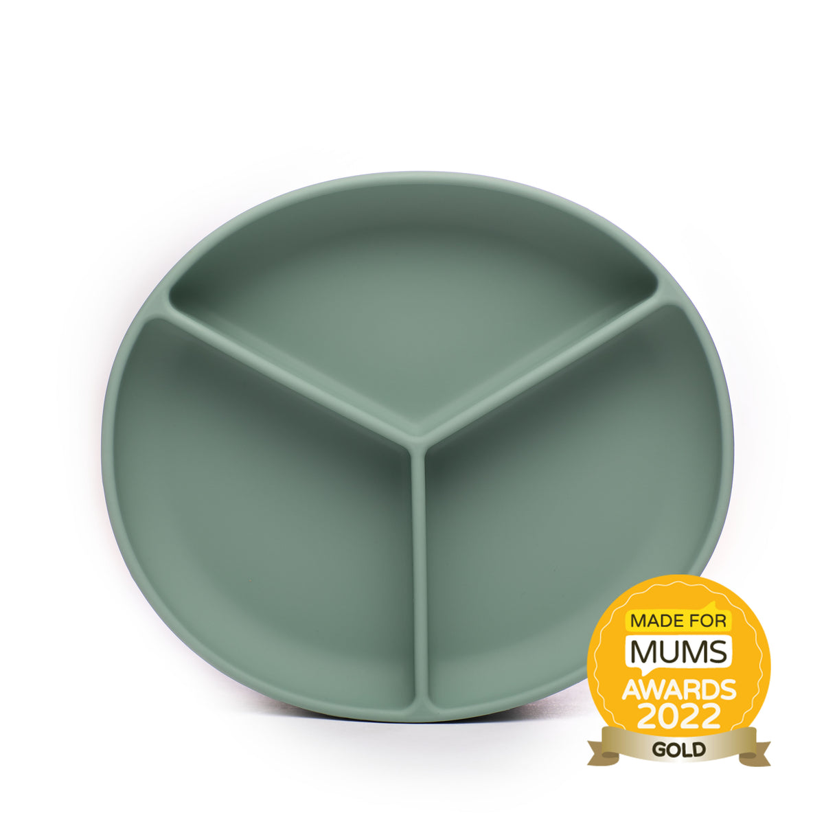 Pippeta Silicone Suction Section Plate | Meadow Green