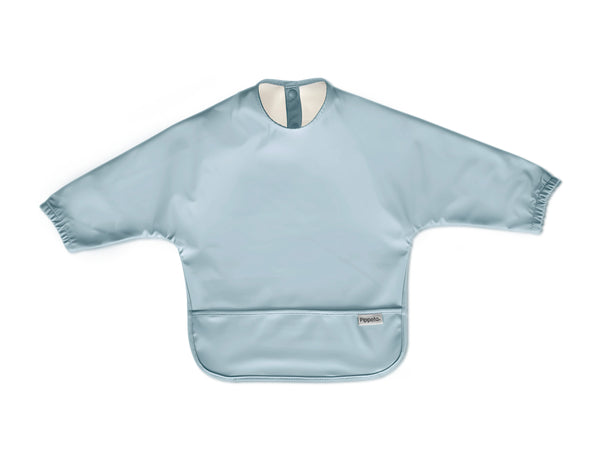 Waterproof Cape Sleeved Bib | Sea Salt